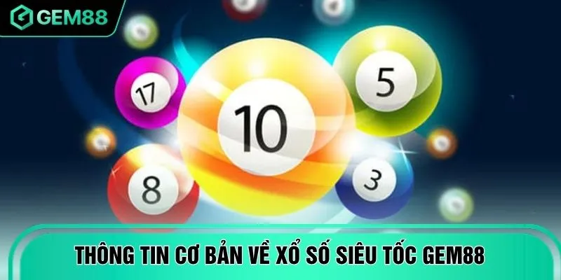 Thông tin cơ bản về xổ số siêu tốc GEM88